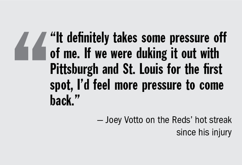 Votto on Injury, Rehab and Watching a Winner