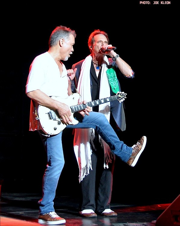 Van Halen performing at Blossom Music Center in 2015. - Photo: Joe Kleon