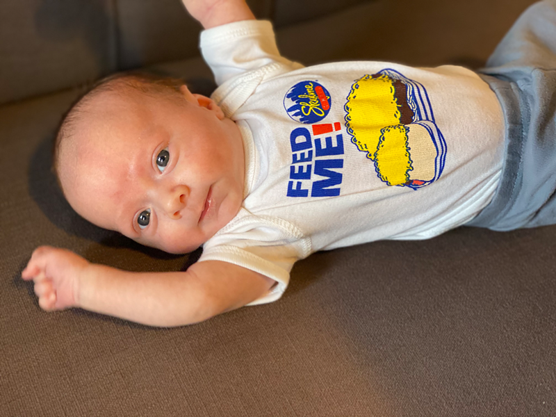 Sweet baby, James — a National Chili Day newborn - Photo: Provided by Skyline