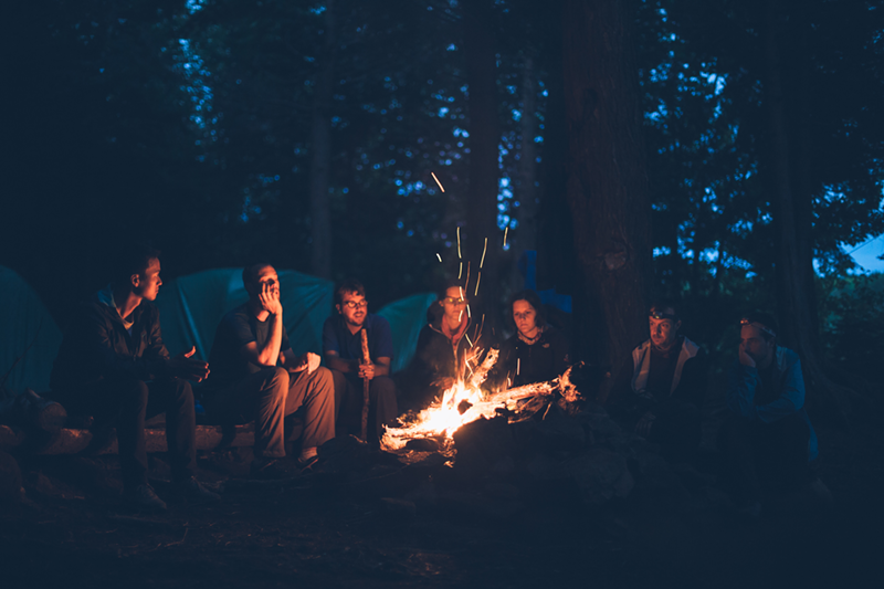 There will not be a fire like this at Washington Park — you'll have to use your imagination - Photo: Unsplash