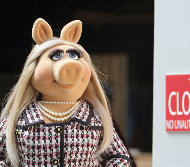 Miss Piggy in 'The Muppets'