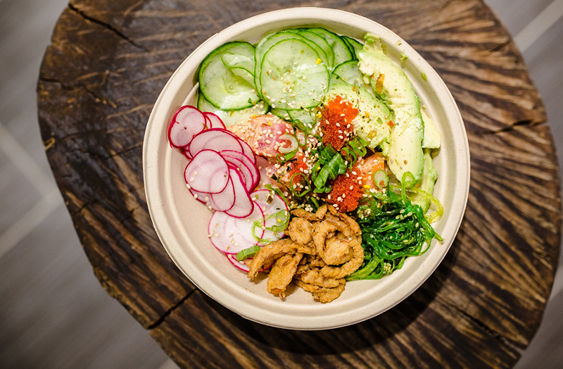 Poke Hut brought the poke bowl craze to OTR in November. - PHOTO: HAILEY BOLLINGER