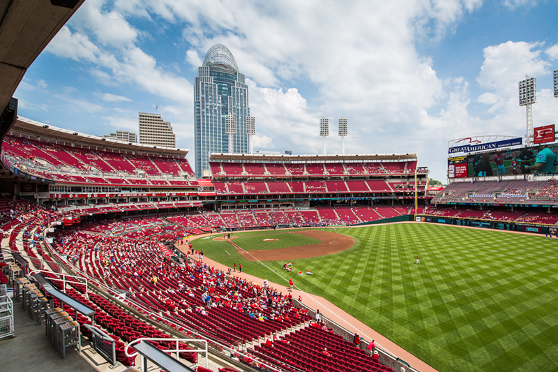 Great American Ball Park Screens Kevin Costner Sports Fantasy Film 'Field of Dreams' for Free