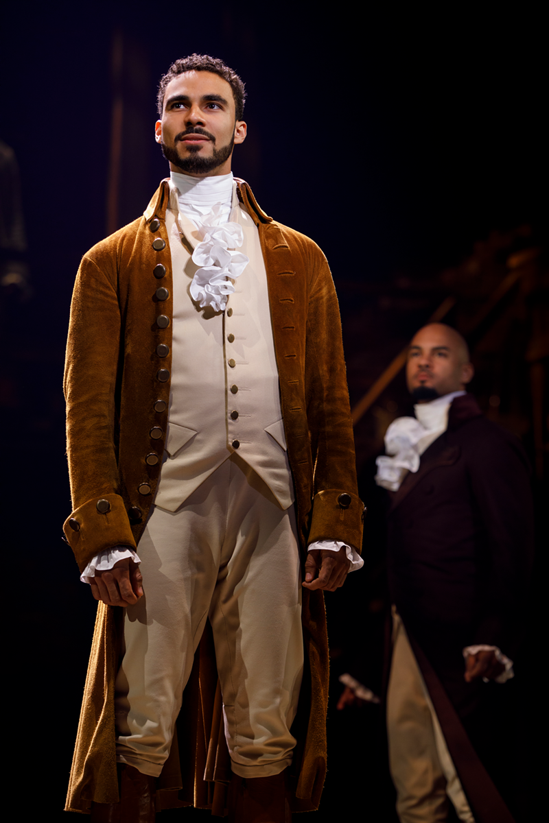 Austin Scott and Nicholas Christopher from the touring production of 'Hamilton' - Photo: Joan Marcus
