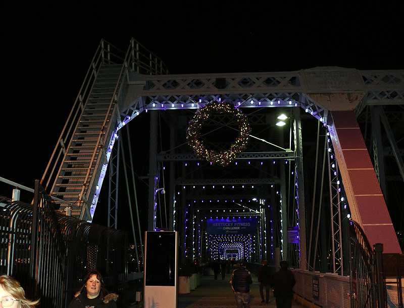 Newport's Purple People Bridge Will Illuminate During Winter Nights, River Lights