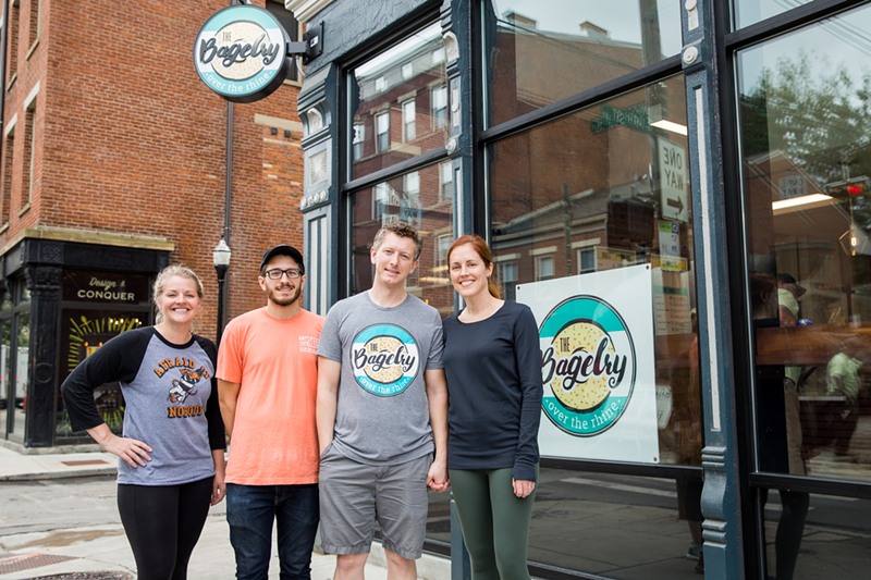 The team behind The Bagelry - Photo: Hailey Bollinger