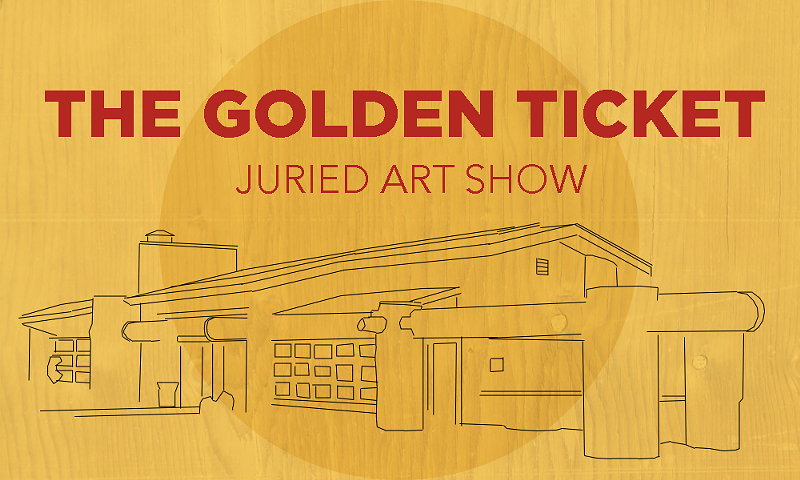Artwork promoting The Golden Ticket art show at Trailside Nature Center - PHOTO: Provided