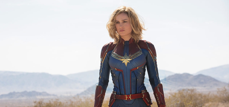 Brie Larson as Captain Marvel, aka Carol Danvers - Photo: Chuck Zlotnick // Marvel Studios