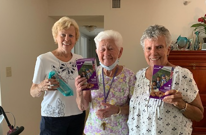 The GSKWR donated nearly 3,000 boxes of Girl Scout Cookies to Kentucky-based senior living facilities, as well as more than 8,000 boxes to 49 social services agencies via the United Way - PHOTO: PROVIDED BY GIRL SCOUTS OF KENTUCKY’S WILDERNESS ROAD