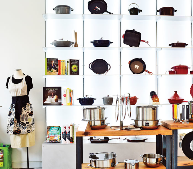Food-oriented establishment Artichoke features a "curated cutware collection." - Photo: Jesse Fox