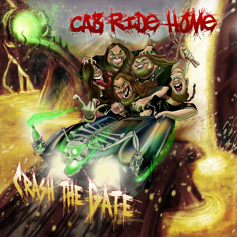 Danica Roem and Thrash band Cab Ride Home's recently released full-length debut - Photo: cabridehome.bandcamp.com
