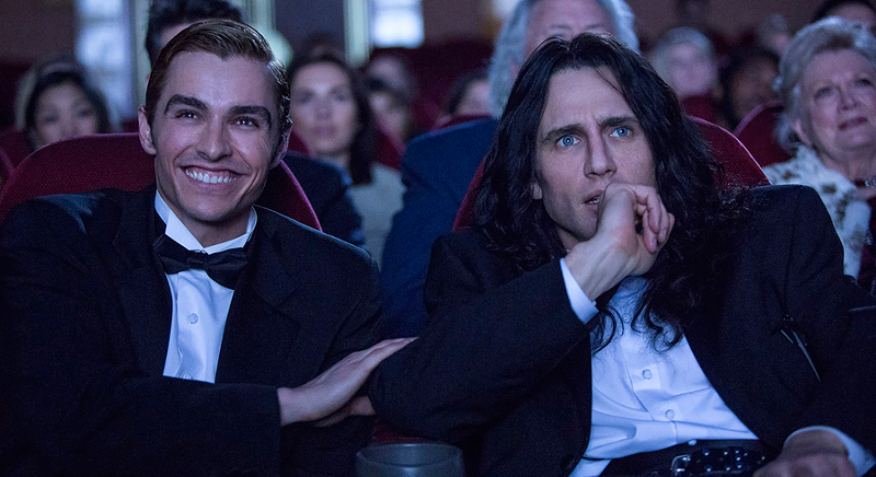 Dave Franco (left) and brother James in "The Disaster Artist" - Photo: Justina Mintz/courtesy of a24