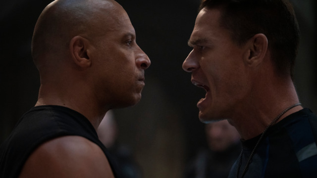 Vin Diesel as Dominic Toretto (left) and John Cena as Jakob Toretto - Photo: GILES KEYTE/UNIVERSAL PICTURES