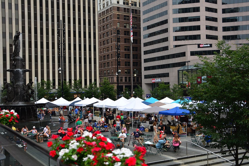 Art on Vine on Fountain Square - Photo: Provided by Art on Vine