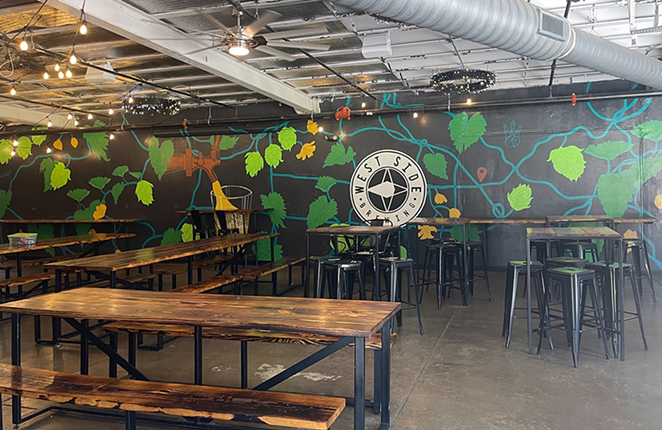 West Side Brewing taproom - Photo: Olive Collins Niesz