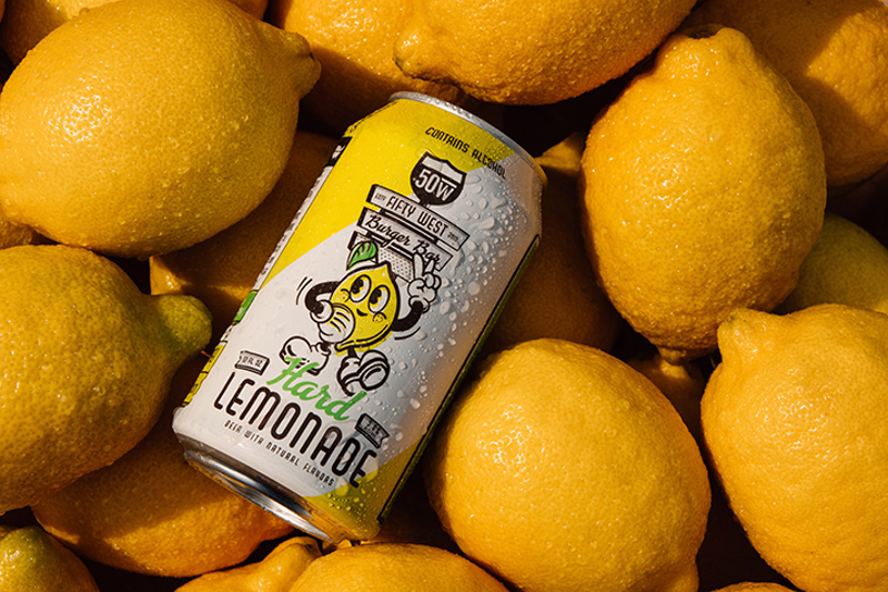 The brewery's new hard lemonade - Photo: Provided by Fifty West