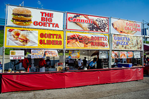 A sampling of goetta dishes at a former festival - Photo: Holden Mathis