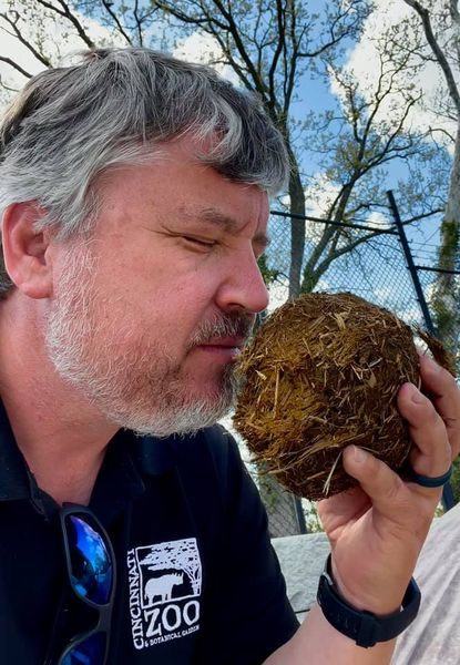 Do you like poo as much as Mark Fisher, the Cincinnati Zoo’s vice president of facilities and sustainability? - Photo: Provided by the Cincinnati Zoo