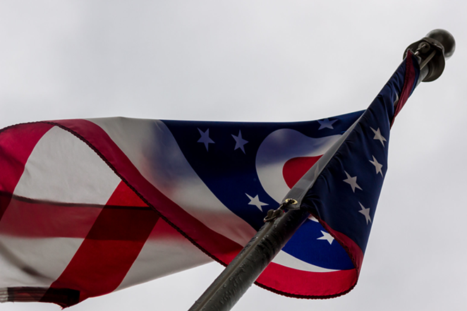 The flag of Ohio - Photo: alwaysshooting, Flickr Creative Commons