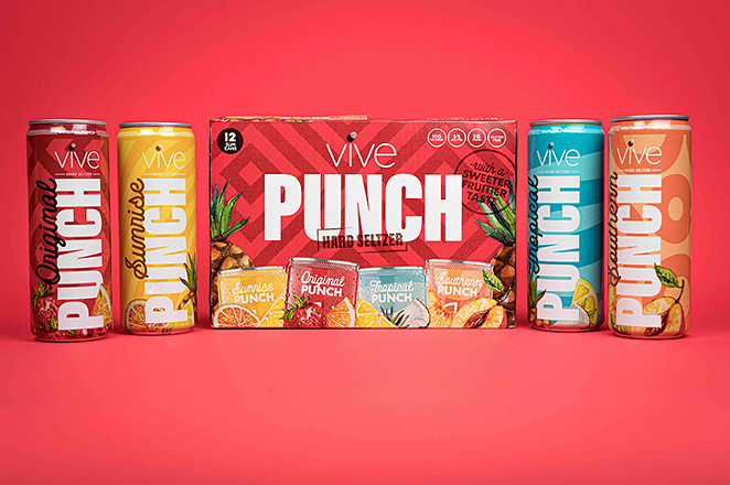 VIVE Punch Hard Seltzer - Photo: Provided by Braxton Brewing Co.