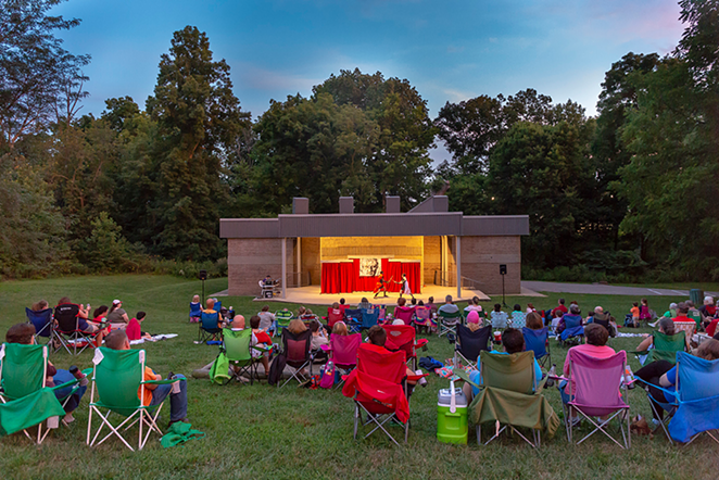 Shakespeare in the Park at Boone Woods - Photo: Cincinnati Shakespeare Company