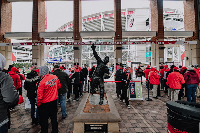 Cincinnati Reds fans may be overestimating the team's importance in the MLB just a smidge, research shows. - Photo: Francisco Huerta Jr.