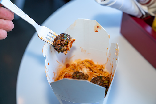 Mom's Spaghetti - PHOTO: JOE MAROON/DETROIT METRO TIMES
