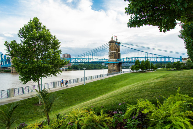 Cincinnati is one of the nation's top cities for parks and outdoor recreation, thanks to spaces like Smale Riverfront Park. - Photo: Hailey Bollinger