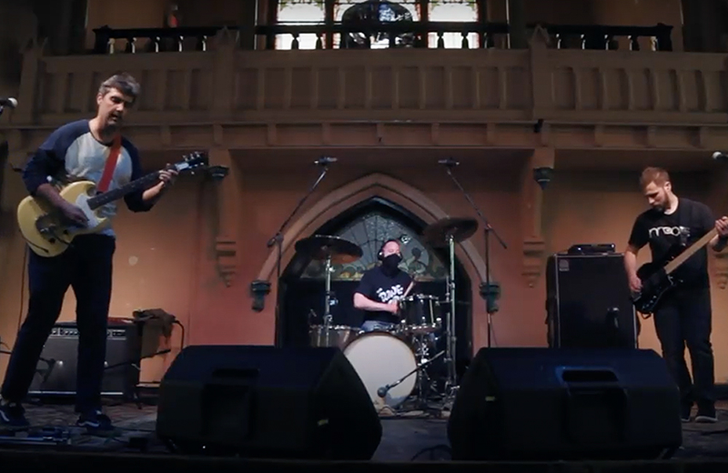 Video still from A.M. Nice's fundraising concert at the Southgate House Revival - PHOTO: YOUTUBE