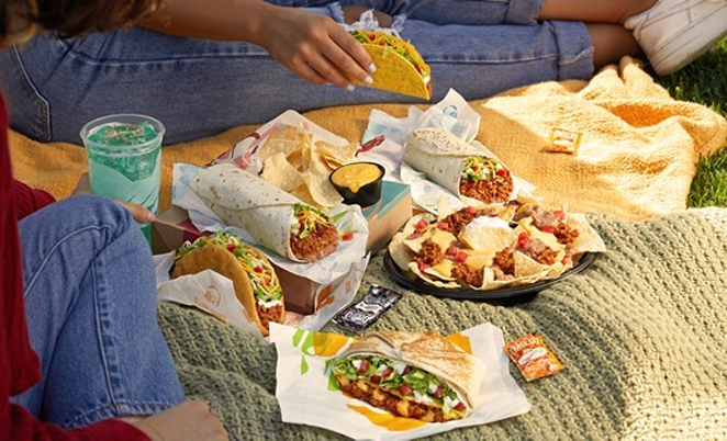 Taco Bell is testing its new "Cravetarian" menu exclusively in Detroit all this month. - PHOTO: COURTESY OF TACO BELL