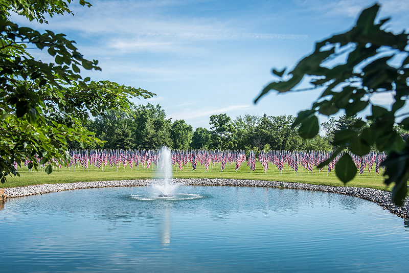 The Field of Memories - Photo: Provided by Arlington Memorial Gardens