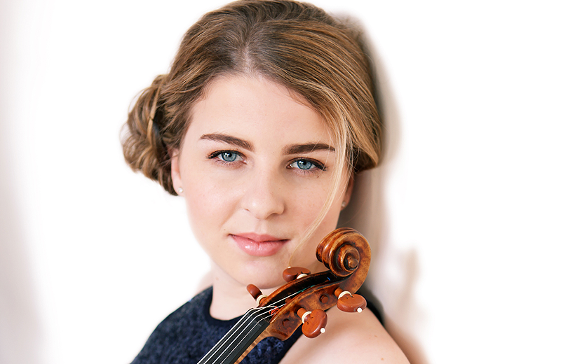 Violinist Caroline Goulding - Photo: Jamie Jung