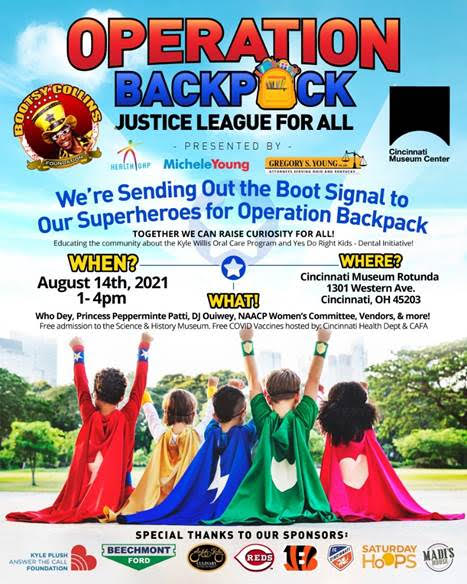 Operation Backpack Giving Away 700 School-Supply-Filled Backpacks at Cincinnati Museum Center on Saturday
