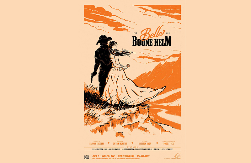 Poster for "The Belle and the Boone Helm" - Photo: Provided by Cincy Fringe