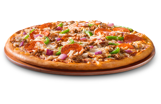 LaRosa's new Deluxe plant-based pizza - PHOTO: PROVIDED BY LAROSA'S