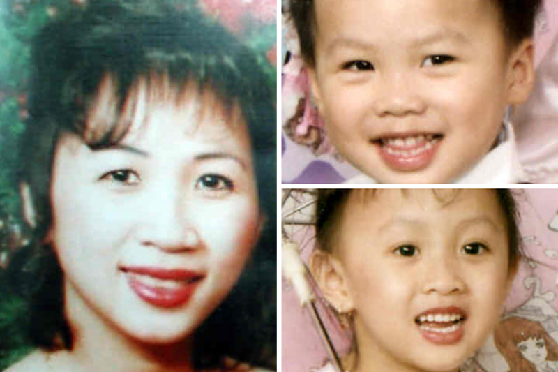 Stephanie Van Nguyen and her children John and Kristina have been missing from Delhi since 2002. - Photos: Delhi Township Police