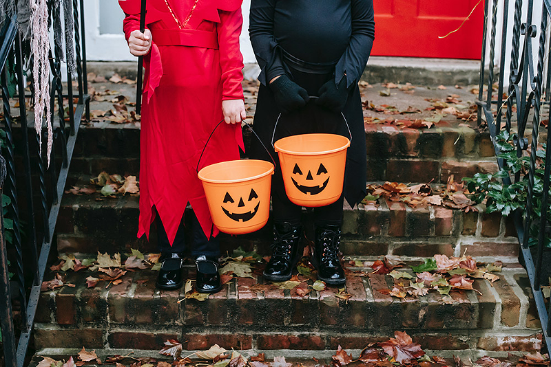 The CDC says it's OK for kids to go outdoor trick-or-treating. - Photo: Charles Parker