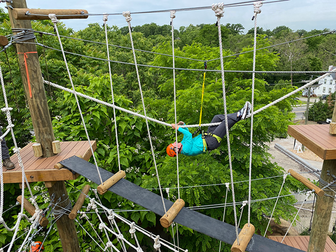 Dornette Kanga’ Klimb Aerial Adventure Course - Photo: Cincinnati Zoo & Botanical Garden