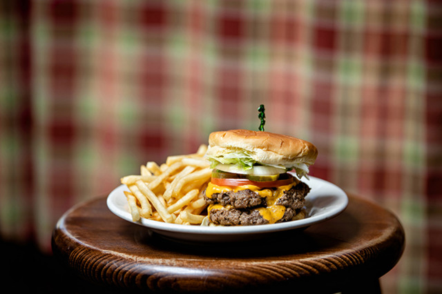 Zip's Cafe is a good cheeseburger alternative to national chains. - PHOTO: HAILEY BOLLINGER