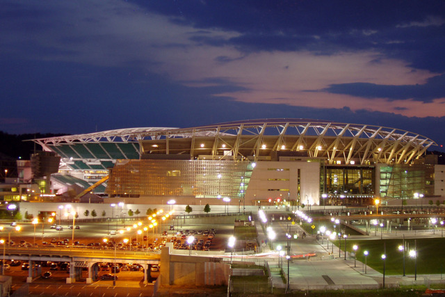 Paul Brown Stadium in Cincinnati - Photo: Derek Jensen