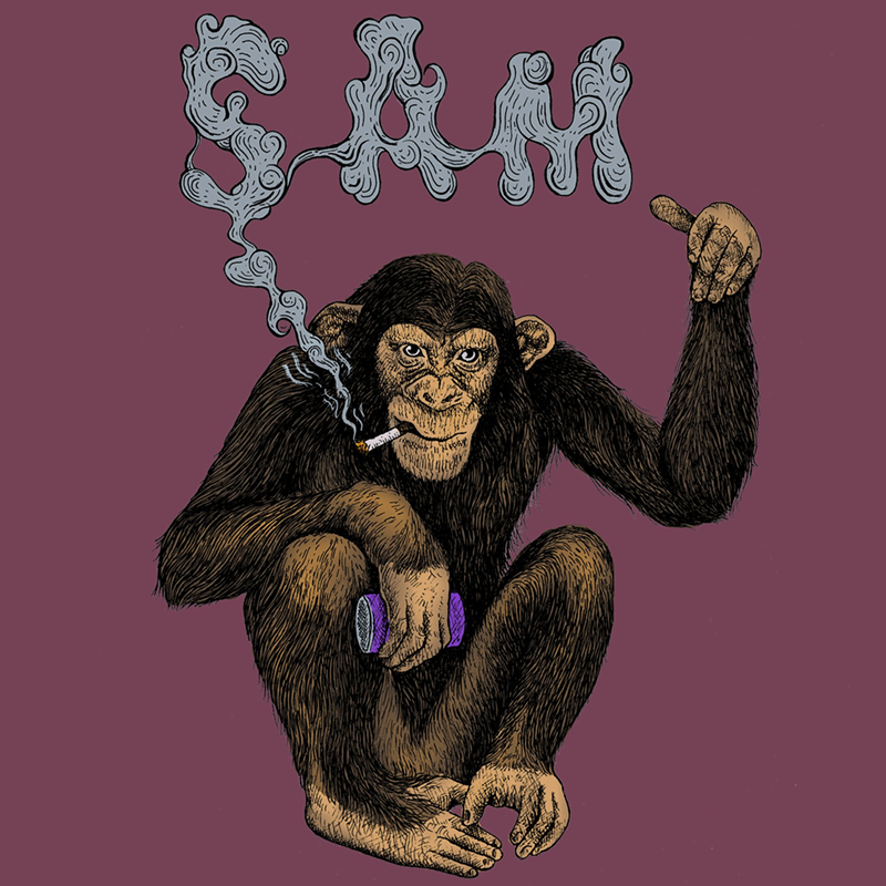 Sam The Smoking Monkey - Photo: Cincy Shirts