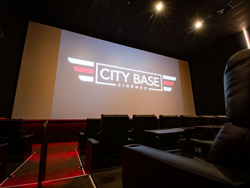 City Base Cinemas seats are heated. - Photo: City Base Cinemas
