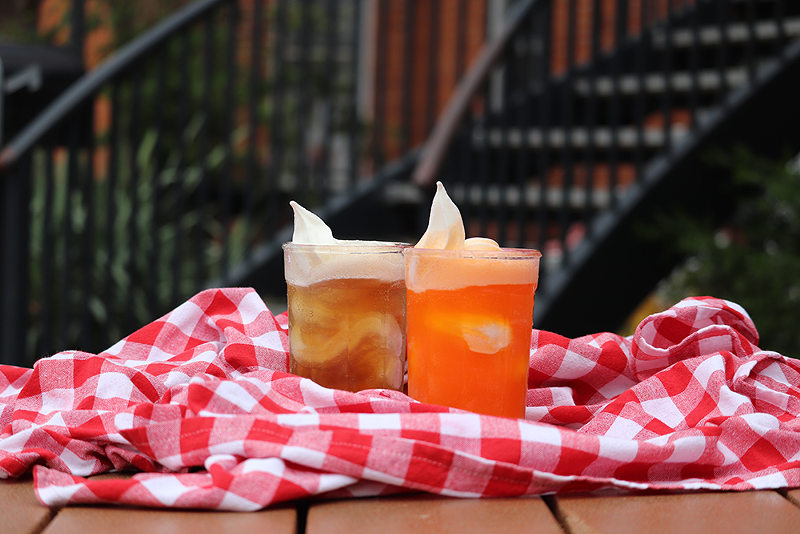 Two booze-infused floats - PHOTO: PROVIDED BY PIPER'S