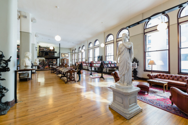 Inside downtown's Mercantile Library - Photo: Hailey Bollinger