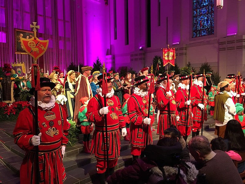 Christ Church Cathedral has been producing the Boar's Head and Yule Log Festival since 1939. - Photo: Provided by Christ Church Cathedral