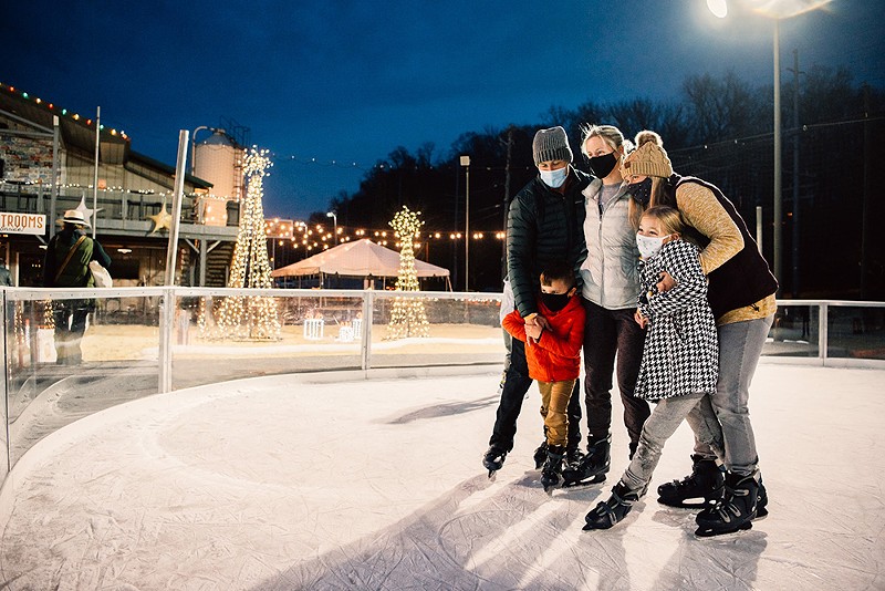 Three Outdoor Cincinnati Ice Rinks to Skate On This Winter