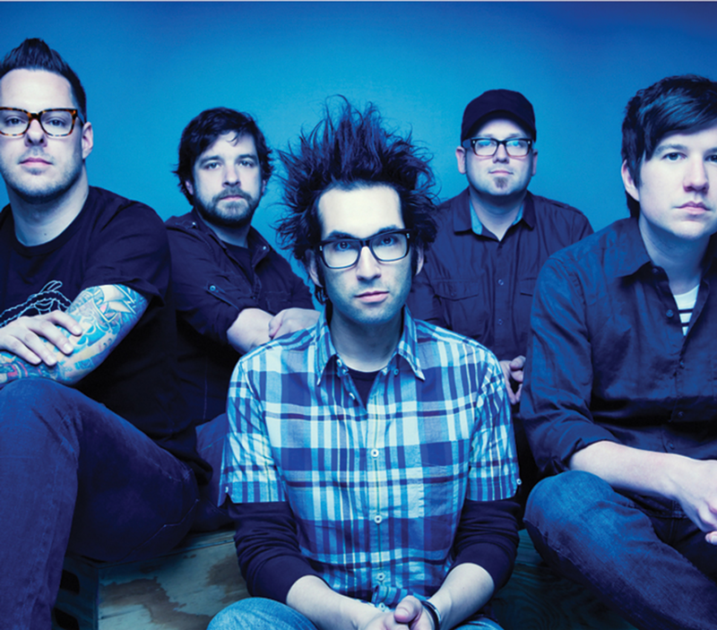 Motion City Soundtrack’s breakthrough Commit This to Memory marked a pivotal time in Justin Pierre’s (center) life. - Photo: Epitaph Records
