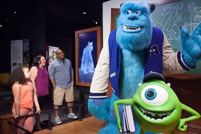 Come face-to-face with Pixar characters in The Science Behind Pixar. - Photo: Provided by the Cincinnati Museum Center
