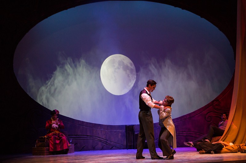 A scene from Northern Kentucky University's 2021 production of "The Mystery of Edwin Drood" - Tammy Cassesa, provided by NKU School of the Arts