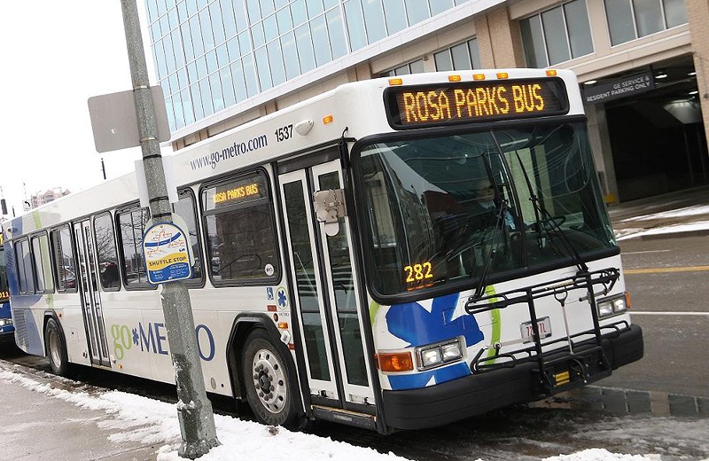 The Rosa Parks bus - PHOTO: PROVIDED BY METRO